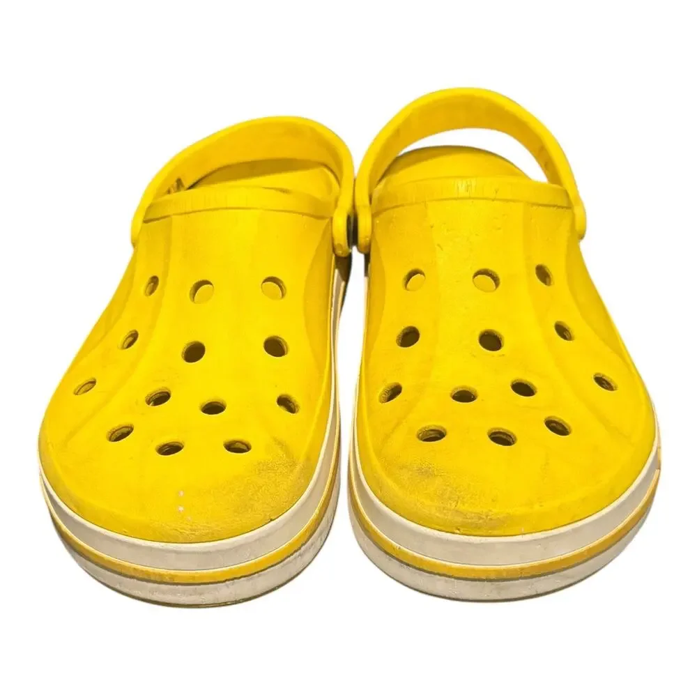Crocs Bayaband Clog Men’s Size 13 Yellow 25SUCL205089_Z2V3 Comfort Clogs - Picture 4 of 9